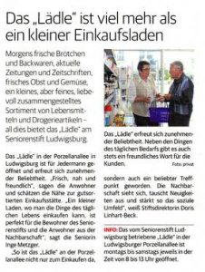Ludwigsburger Kreiszeitung vom 21. Juni 2014